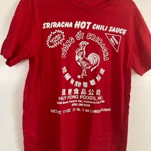 EUC Sriracha Red Tshirt